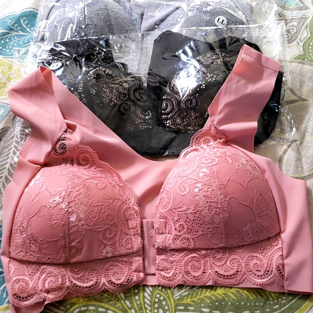 Three Front-close Bralettes